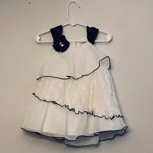 Rare too 3T chiffon and lace ruffle shirt.